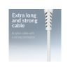 Mobilize Strong Nylon Cable USB-C to MFi Lightning 2m. 60W White (Bulk)