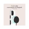 MIO White Marble Magsafe Compatible for iPhone 17 Pro Max/18 Pro Max