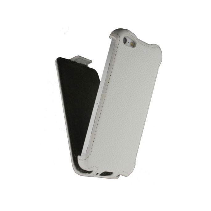 Mobilize Slim Flip Case Apple iPhone 5/5S/SE - Wit