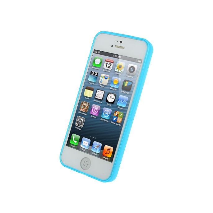 Mobilize Gelly Hoesje Ultra Thin Apple iPhone 5 - Blauw