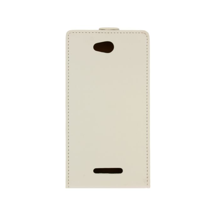 Mobilize Ultra Slim Flip Case Sony Xperia C - Wit