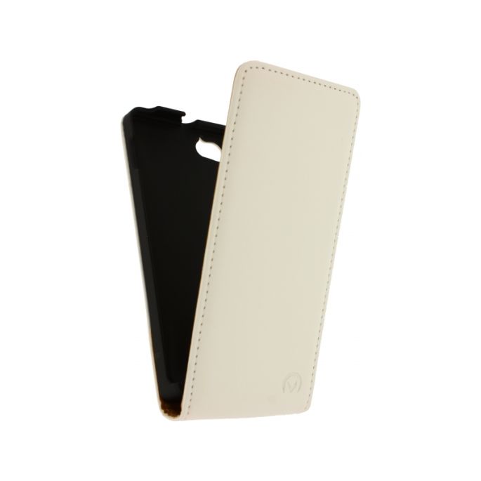 Mobilize Ultra Slim Flip Case Sony Xperia M - Wit