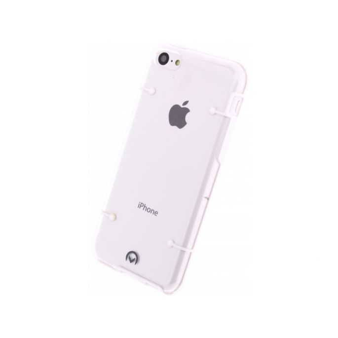 Gepensioneerde op tijd Stijg Mobilize Hybrid Case - Transparant Apple iPhone 5C - Wit | Casy.nl