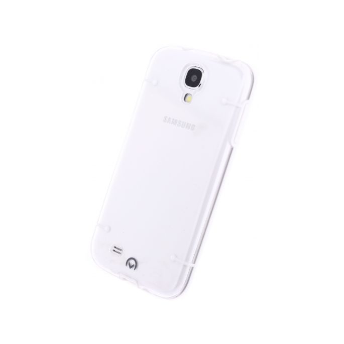 Mobilize Hybrid Case - Transparant Samsung Galaxy S4 I9500/I9505 - Wit