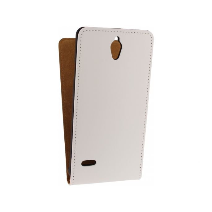 Mobilize Ultra Slim Flip Case Huawei G700 - Wit | Casy.nl