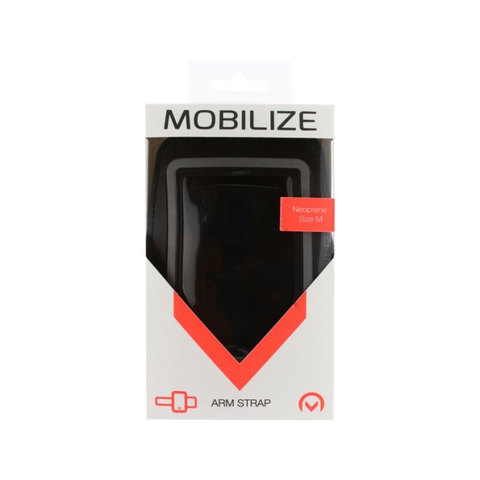 Mobilize Telefoon Sportband Size M - Zwart