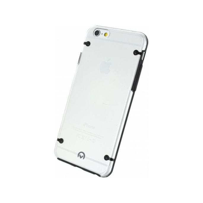 cascade Versnipperd renderen Mobilize Hybrid Case - Transparant Apple iPhone 6/6S - Zwart | Casy.nl