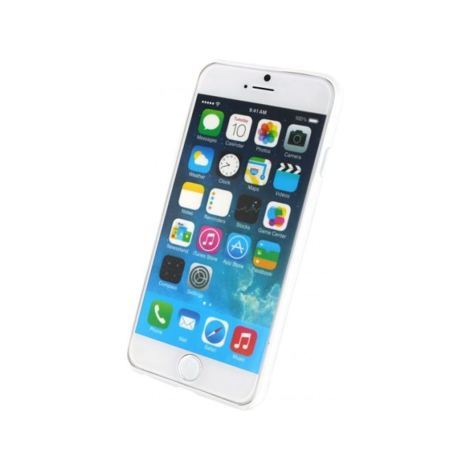 Mobilize Hybrid Case - Transparant Apple iPhone 6/6S - Wit