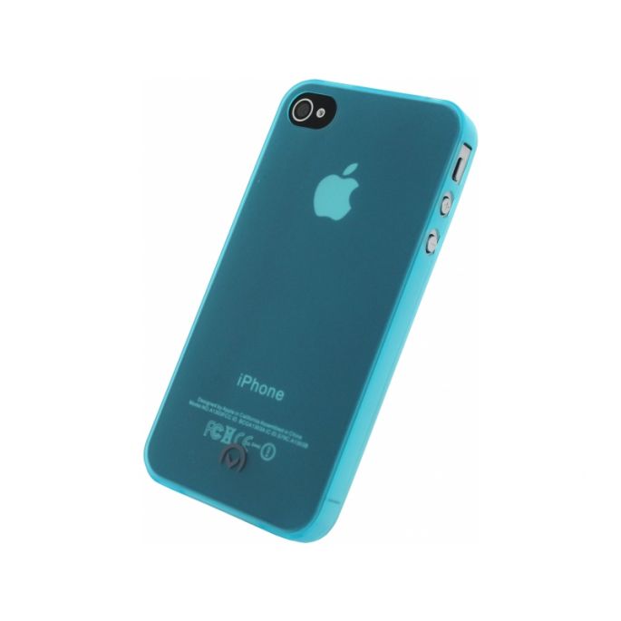 achtergrond Productiecentrum Premier Mobilize Gelly Hoesje Ultra Thin Apple iPhone 4/4S - Blauw | Casy.nl