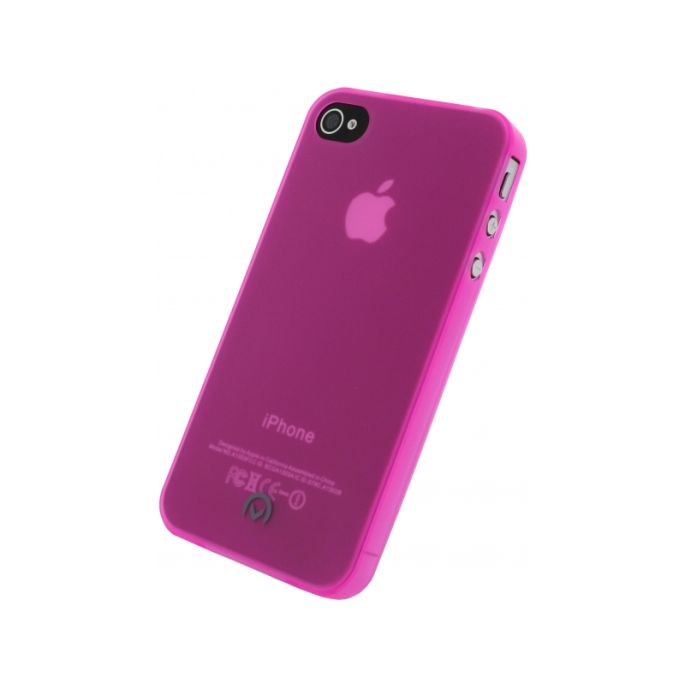 Mobilize Gelly Hoesje Ultra Thin Apple iPhone 4/4S - Roze