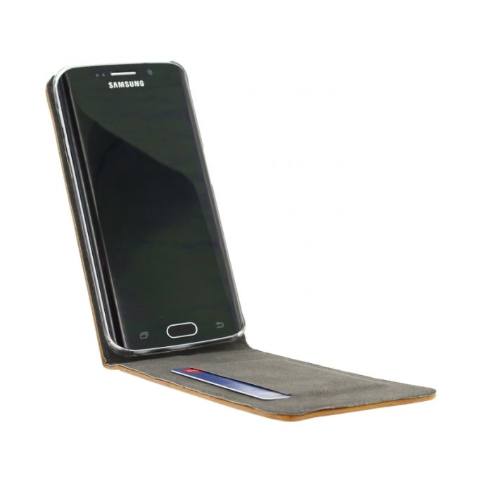 Mobilize Premium Magnet Flip Case Samsung Galaxy S6 Edge - Bruin