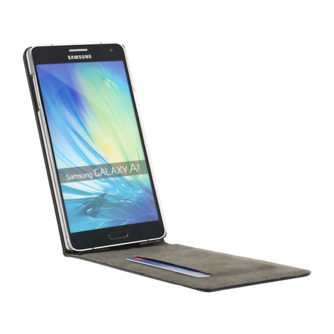 Mobilize Premium Magnet Flip Case Samsung Galaxy A7 - Zwart