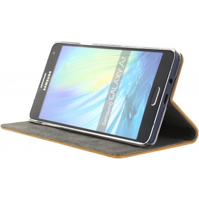 Mobilize Premium Magnet Book Case Samsung Galaxy A7 - Bruin