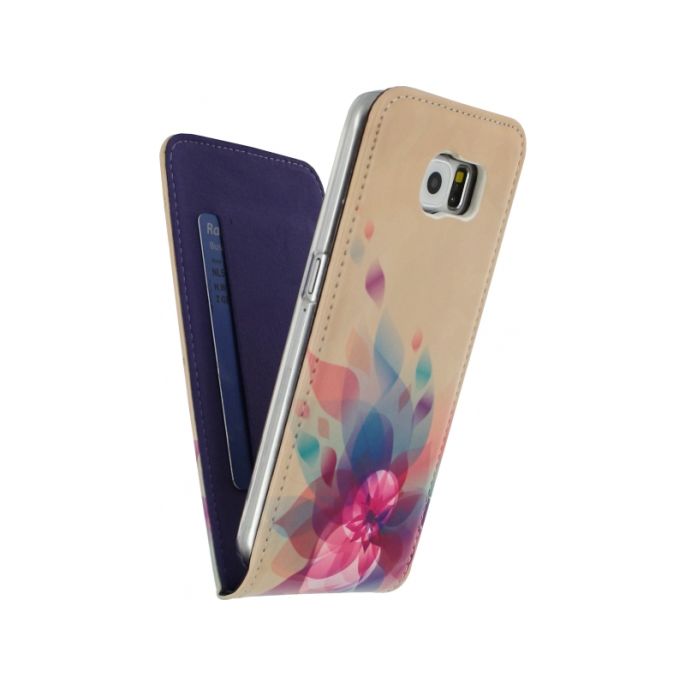 Mobilize Premium Magnet Flip Case Samsung Galaxy S6 - Bloemen