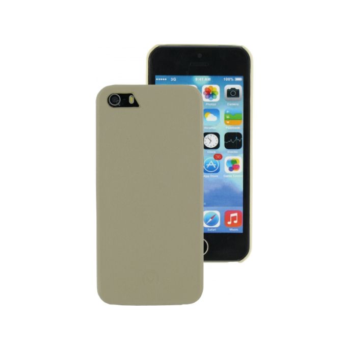 Mobilize Slim Leather Case Apple iPhone 5/5S/SE - Wit