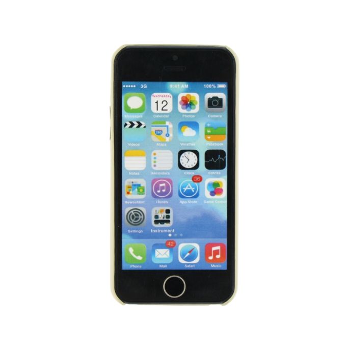 Mobilize Slim Leather Case Apple iPhone 5/5S/SE - Wit