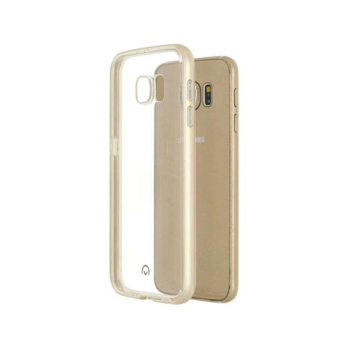 Mobilize Gelly+ Case Galaxy S6 - Transparant/Goud | Casy.nl