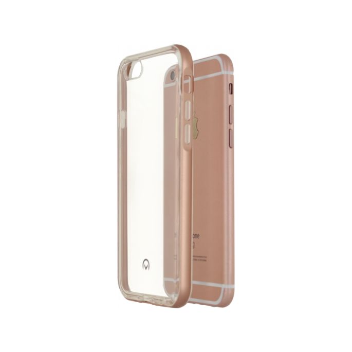 Mobilize Gelly+ Case Apple iPhone 6/6S - Transparant/Roze