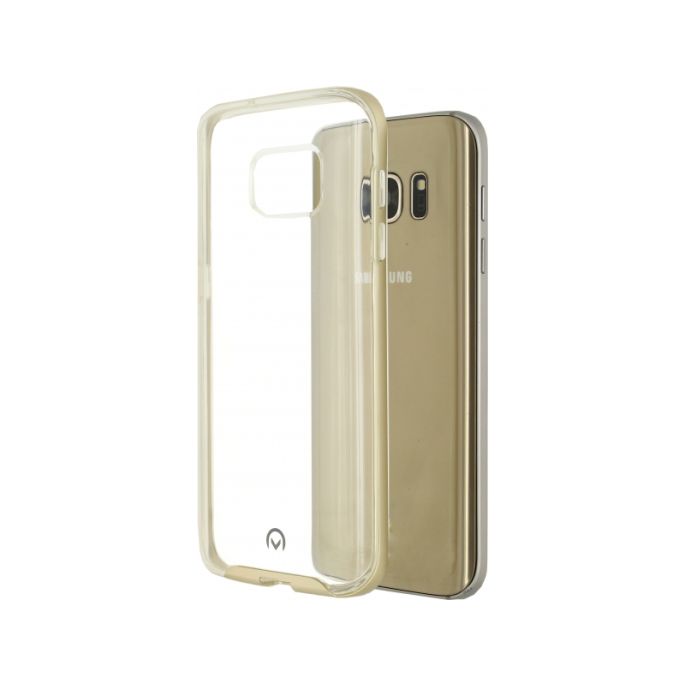 Mobilize Gelly+ Case Samsung Galaxy S7 - Transparant/Goud