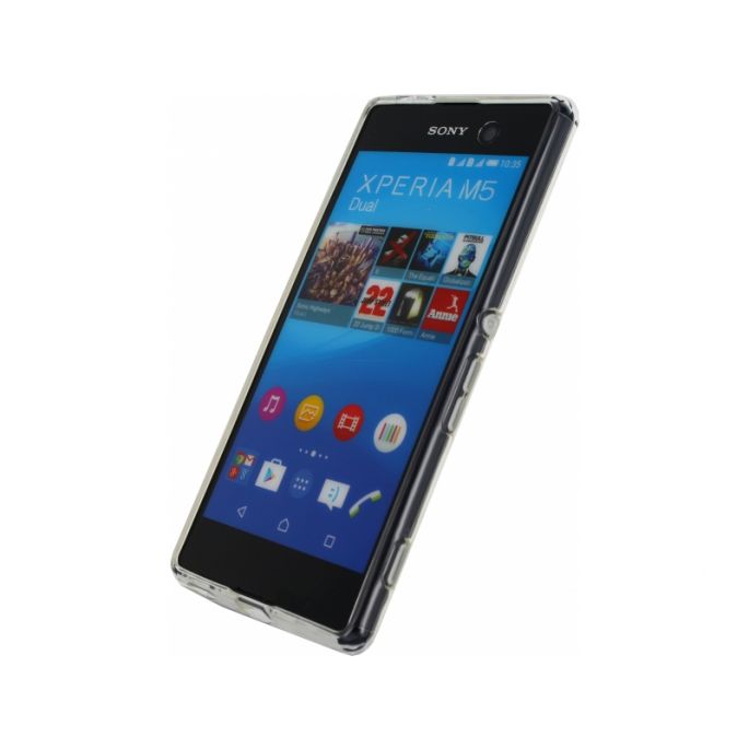 Op tijd zal ik doen Definitie Mobilize Gelly Hoesje Sony Xperia M5 - Transparant | Casy.nl