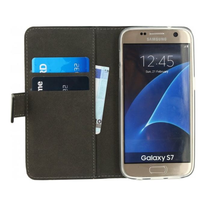 Mobilize Classic Gelly Book Case Samsung Galaxy S7 - Zwart