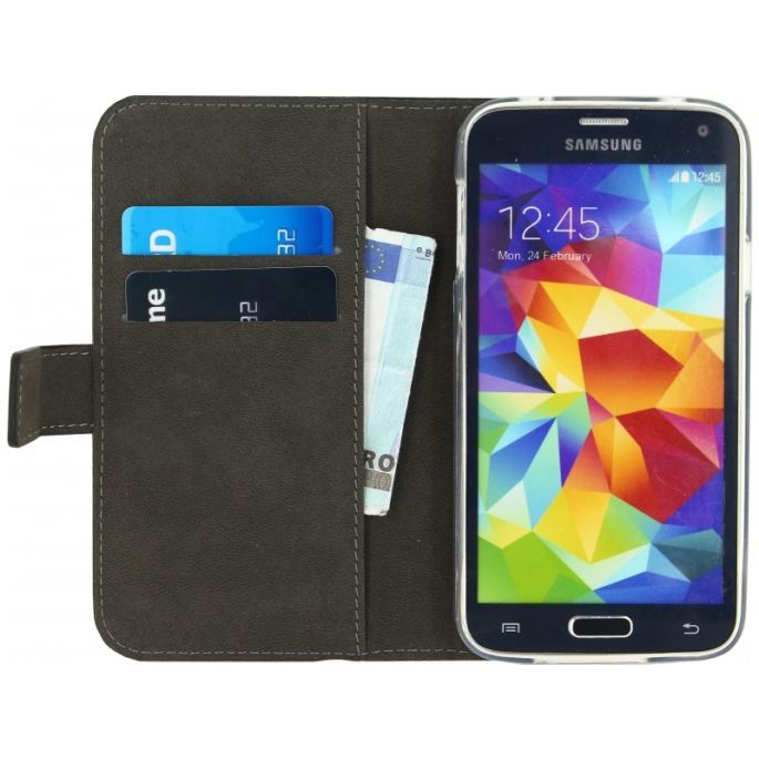 Mobilize Classic Gelly Book Case Samsung Galaxy S5/S5 Plus/S5 Neo - Zwart