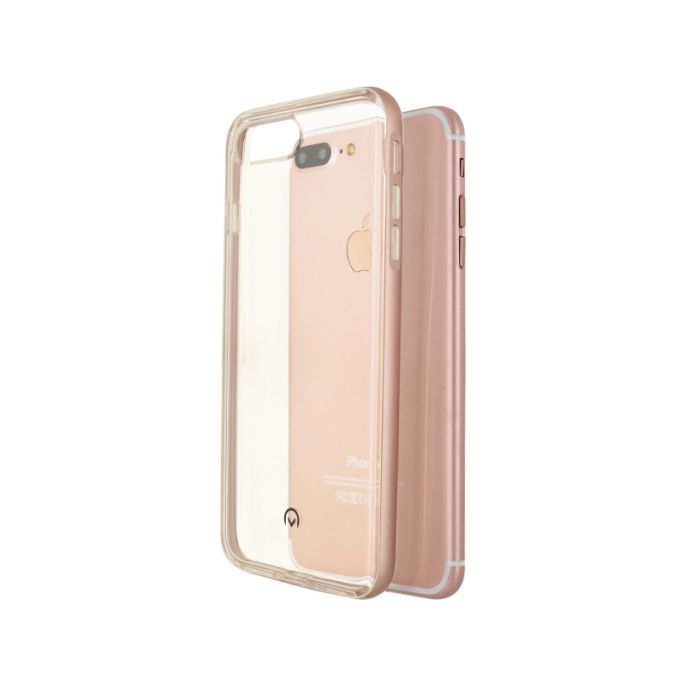 Mobilize Gelly+ Case Apple iPhone 7 Plus/8 Plus - Transparant/Roze