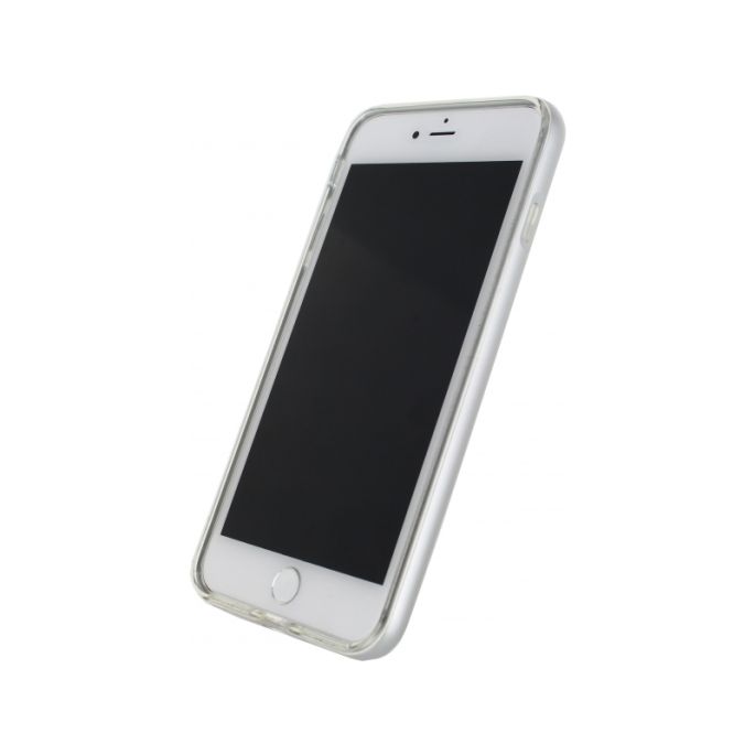 Mobilize Gelly+ Case Apple iPhone 7 Plus/8 Plus - Transparant/Zilver