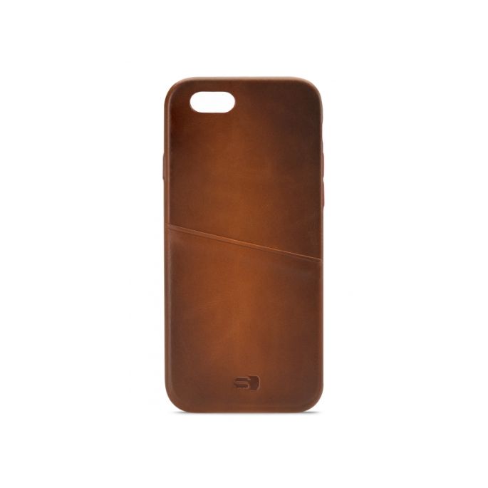 Senza Desire Lederen Cover met Card Slot Apple iPhone 6/6S - Bruin