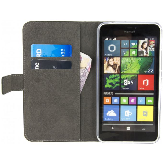 Mobilize Classic Gelly Book Case Microsoft Lumia 640 XL - Zwart