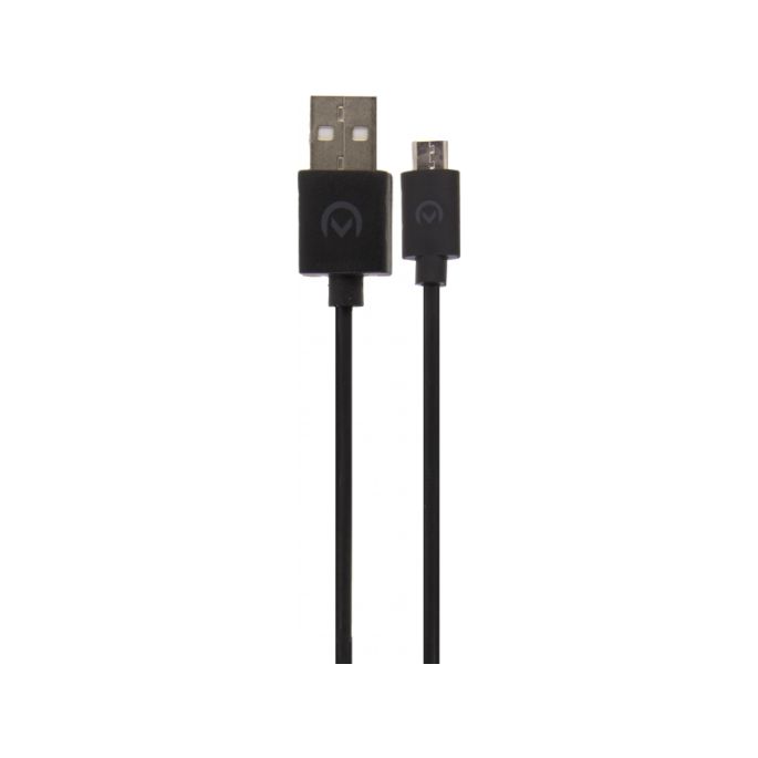 Mobilize Car Charger 2x USB 24W + USB to Micro USB Cable 1m. Black