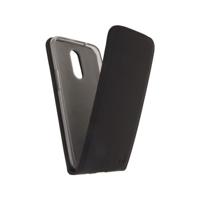 Mobilize Classic Gelly Flip Case LG K10 2017 - Zwart