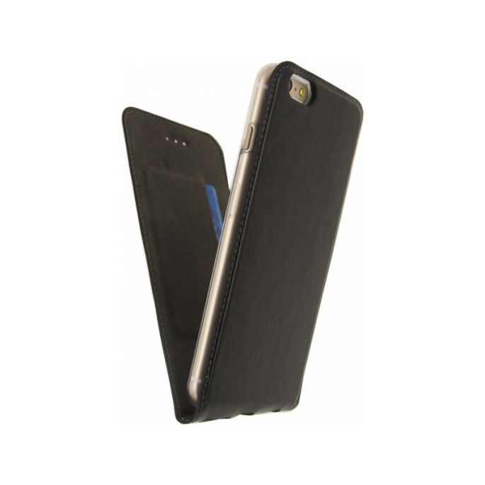 Mobilize Gelly Flip Case Apple iPhone 6 Plus/6S Plus - Zwart | Casy.nl