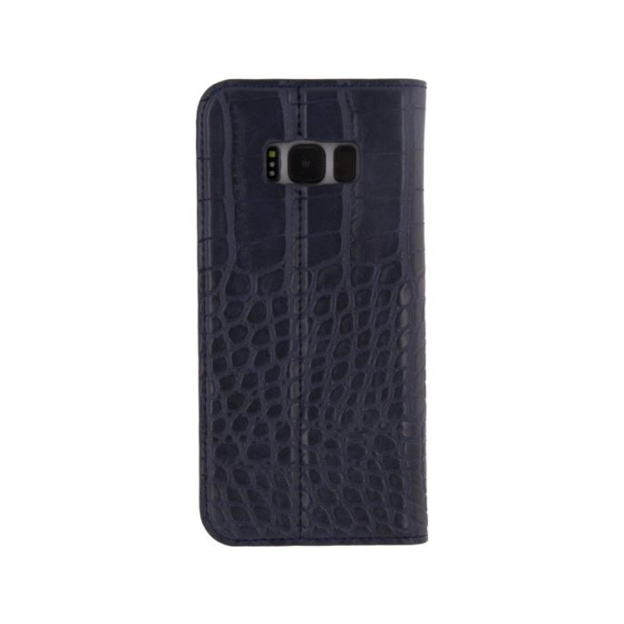 Mobilize Premium Gelly Book Case Samsung Galaxy S8+ - Croco/Blauw