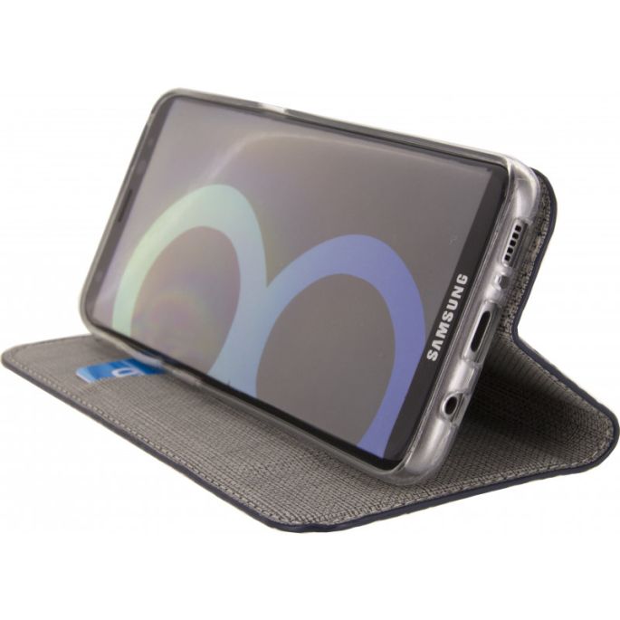 Mobilize Premium Gelly Book Case Samsung Galaxy S8+ - Croco/Blauw
