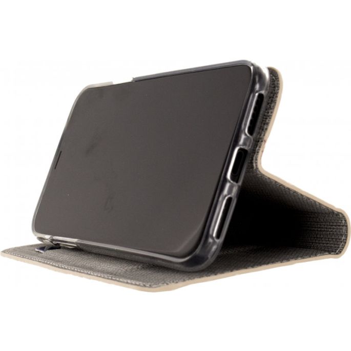 Mobilize Premium Gelly Book Case Apple iPhone X/Xs - Croco/Bruin