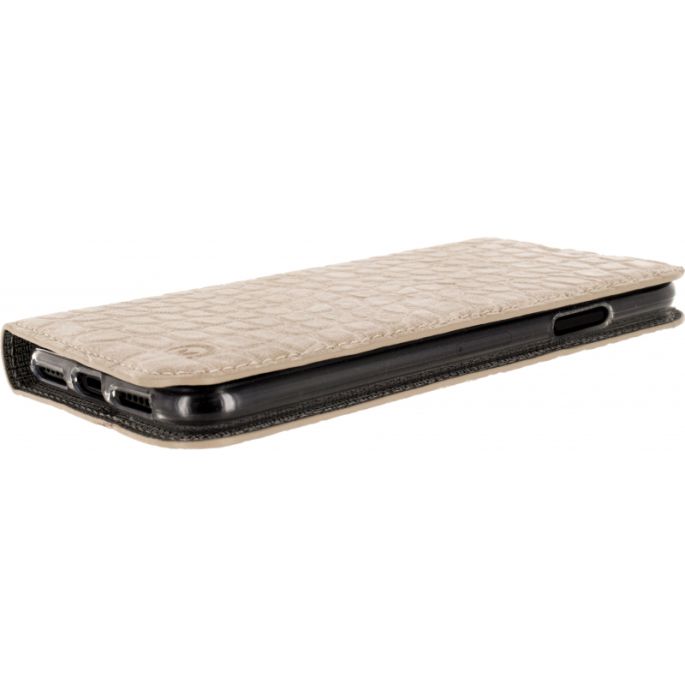 Mobilize Premium Gelly Book Case Apple iPhone X/Xs - Croco/Bruin