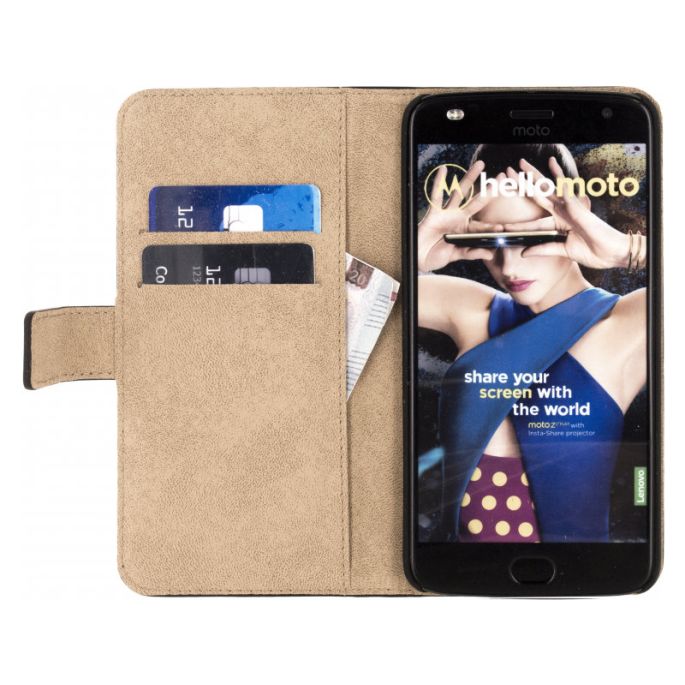 Mobilize Classic Book Case Motorola Moto Z2 Play - Zwart