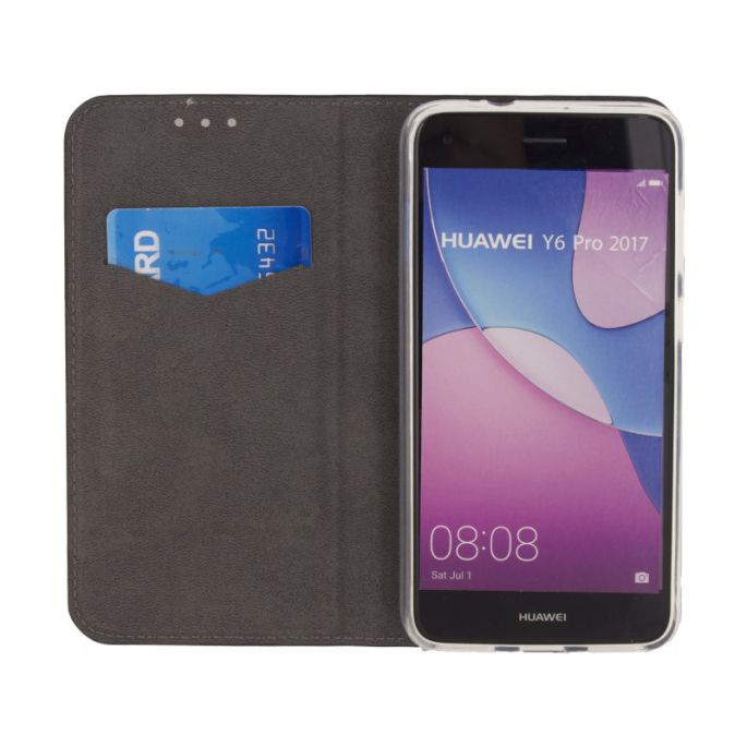 Mobilize Premium Gelly Book Case Huawei Y6 Pro 2017 - Zwart