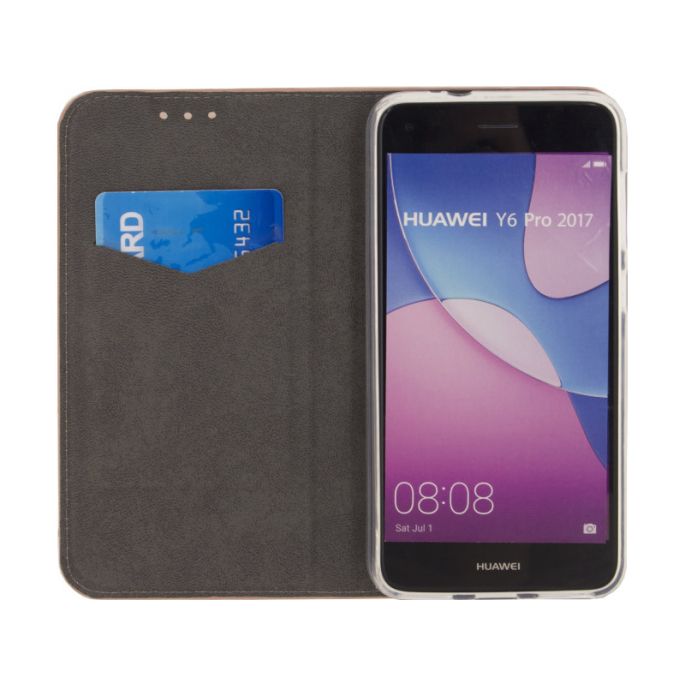 Mobilize Premium Gelly Book Case Huawei Y6 Pro 2017 - Roze