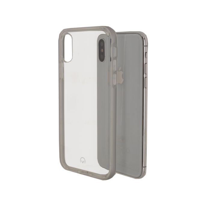 Mobilize Gelly+ Case Apple iPhone X/Xs - Transparant/Zilver