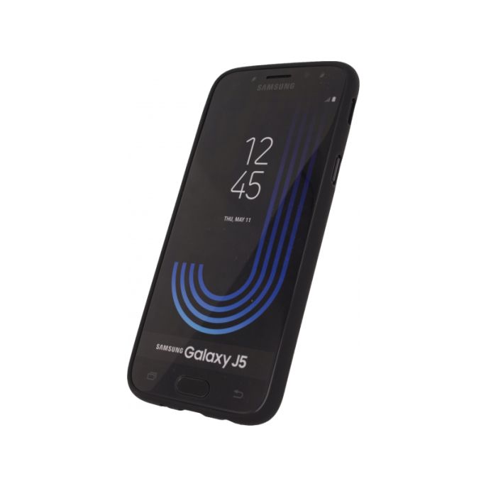 Mobilize Rubber Softcase Samsung Galaxy J5 2017 - Zwart