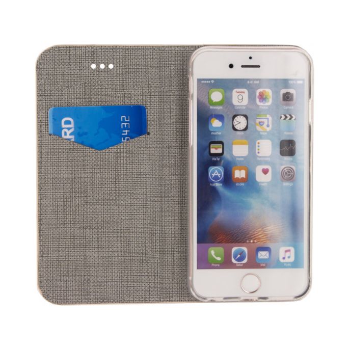 Mobilize Premium Gelly Book Case Apple iPhone 6/6S - Croco/Roze