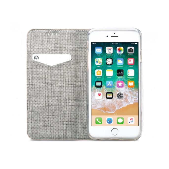 Mobilize Premium Gelly Book Case Apple iPhone 6/6S - Croco/Bruin