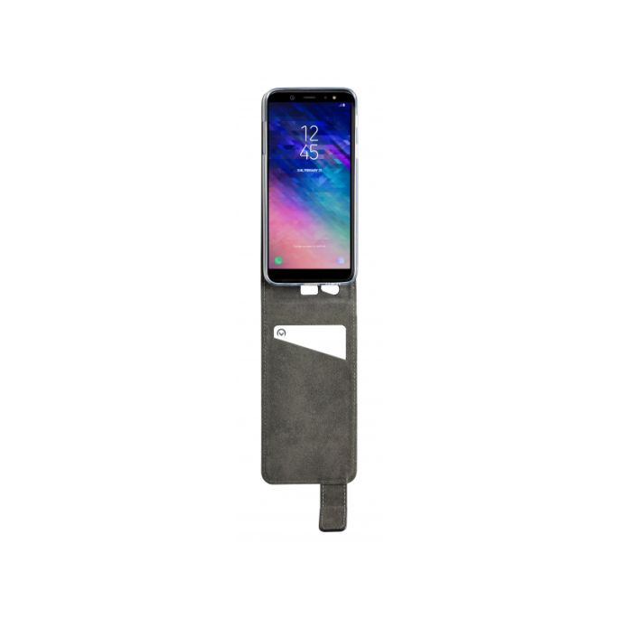 Mobilize Classic Gelly Flip Case Samsung Galaxy A6+ 2018 - Zwart