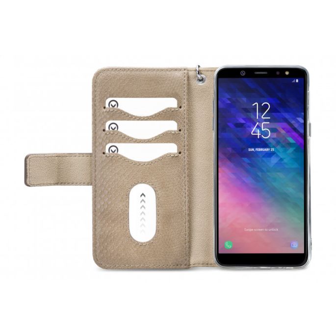 Mobilize Gelly Zipper Case 2in1 Samsung Galaxy A6+ 2018 - Beige