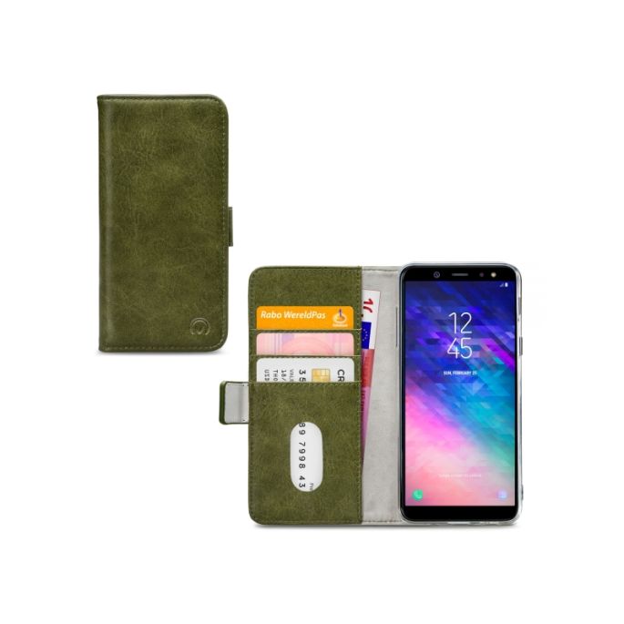 Mobilize Elite Gelly Book Case Samsung Galaxy A6+ 2018 - Groen