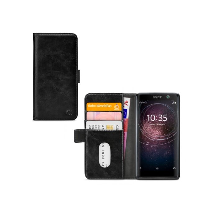 Mobilize Elite Gelly Book Case Sony Xperia XA2 Plus - Zwart