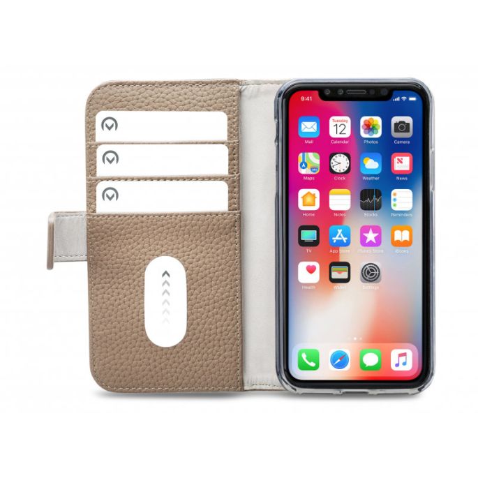 Mobilize Elite Gelly Book Case Apple iPhone XR - Taupe