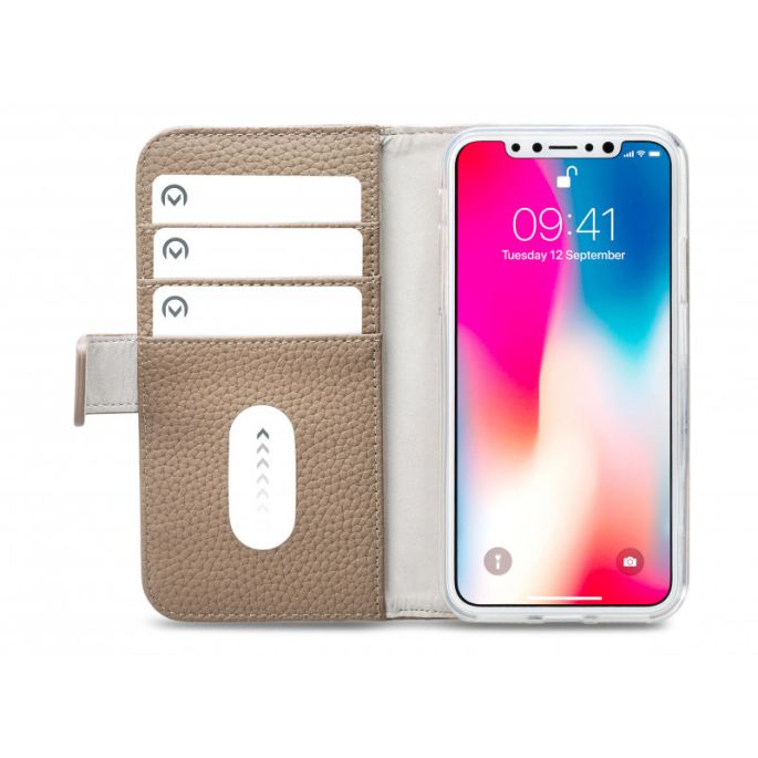 Mobilize Elite Gelly Book Case Apple iPhone Xs Max - Taupe